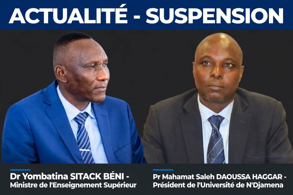 Dr Yombatina Sitack et Pr Mahamat Saleh Daoussa