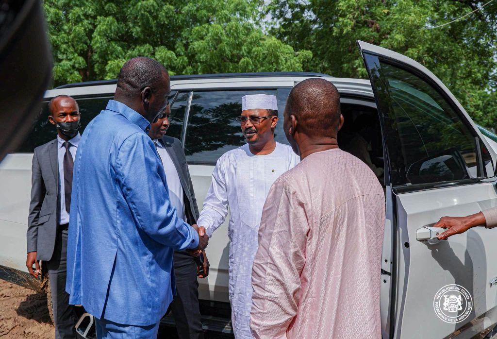 Visite du président au Lycée Félix Eboué