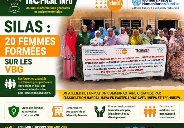 SILAS 20 FEMMES FORMÉES SUR LA VBG